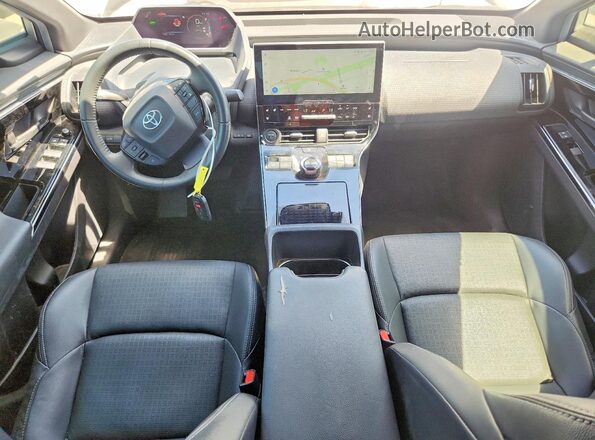 JTMAAAAA6PA015900 2023 TOYOTA BZ4X Silver Rear seats view