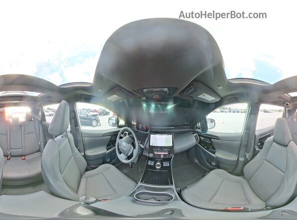 JTMAAAAA6RA051315 2024 TOYOTA BZ4X Серебряный Панорамный вид салона 360°