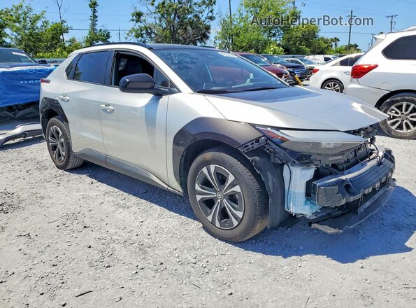 JTMAAAAA7RA041201 2024 TOYOTA BZ4X Серебряный Передняя правая четверть