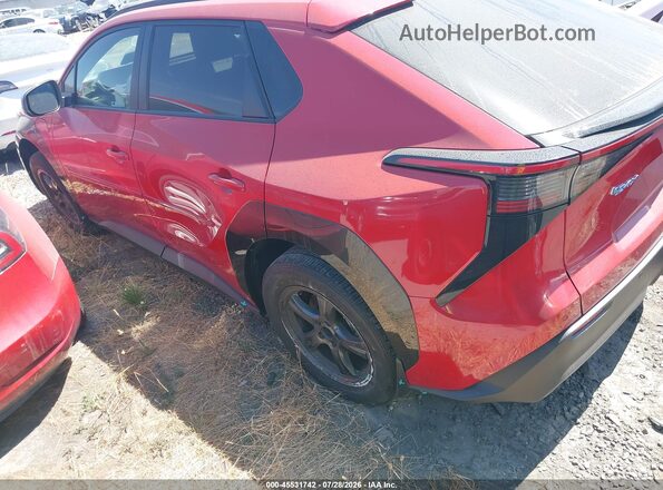 JTMAAAAA8PA010150 2023 TOYOTA BZ4X Красный Задняя левая четверть