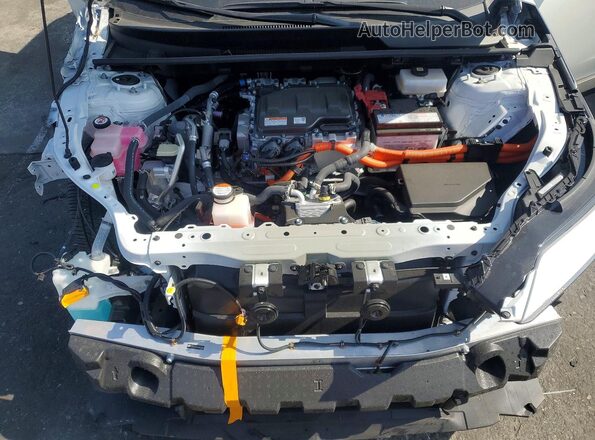 JTMAAAAA8RA053406 2024 TOYOTA BZ4X Белый Вид задней части салона