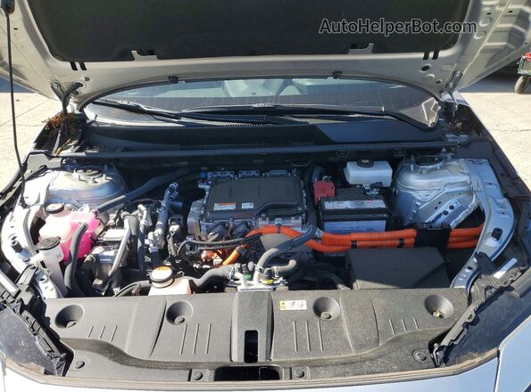 JTMAAAAAXSA055616 2025 TOYOTA BZ4X Серебряный Вид подкапотного пространства