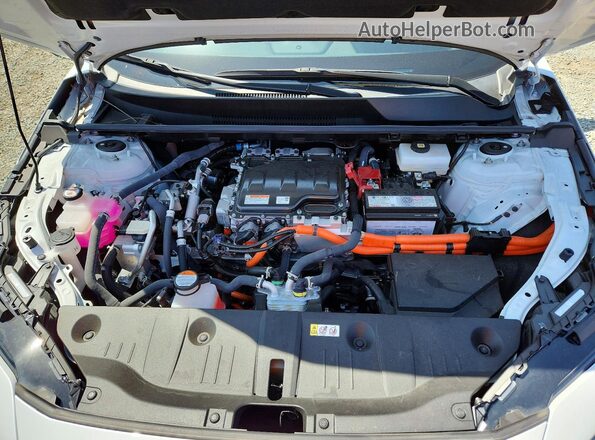 JTMAAAAAXSA067295 2025 TOYOTA BZ4X Белый Вид подкапотного пространства
