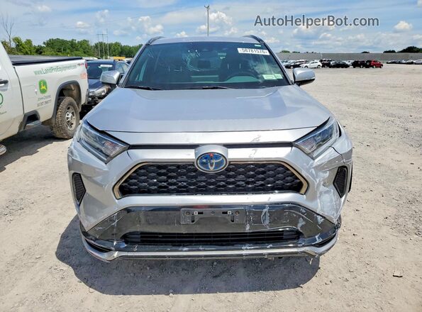 JTMAB3FV1MD049855 2021 TOYOTA RAV4 Silver Front view