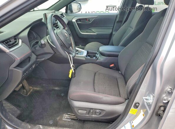JTMAB3FV1MD049855 2021 TOYOTA RAV4 Silver Front interior view