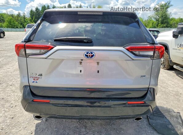 JTMAB3FV1MD049855 2021 TOYOTA RAV4 Silver Rear view