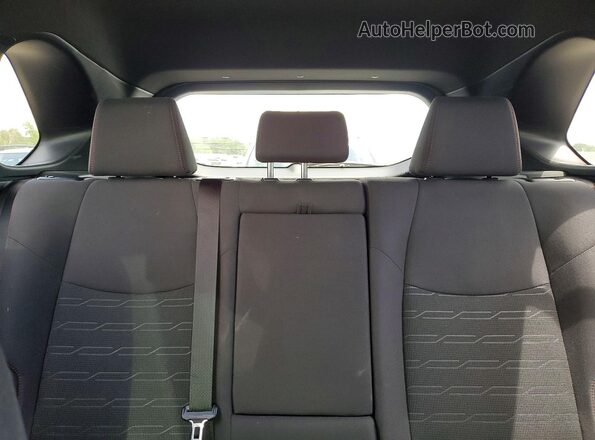 JTMAB3FV1MD049855 2021 TOYOTA RAV4 Silver Rear seats view