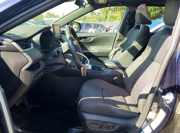 JTMAB3FV1MD068907 2021 TOYOTA RAV4 Синий Вид салона спереди