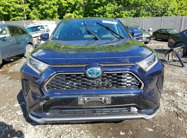 JTMAB3FV1MD068907 2021 TOYOTA RAV4 Синий Вид спереди