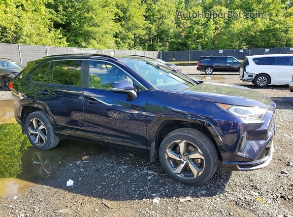 JTMAB3FV1MD068907 2021 TOYOTA RAV4 Синий Передняя правая четверть