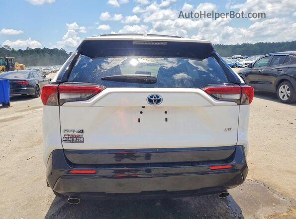 JTMAB3FV2MD063036 2021 TOYOTA RAV4 White Հետևի տեսք