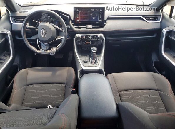 JTMAB3FV2MD063036 2021 TOYOTA RAV4 White Առջևի վահանակի տեսք