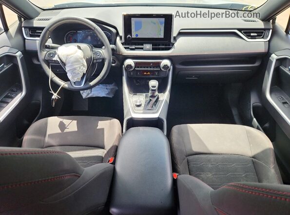 JTMAB3FV2PD132389 2023 TOYOTA RAV4 Silver Առջևի վահանակի տեսք