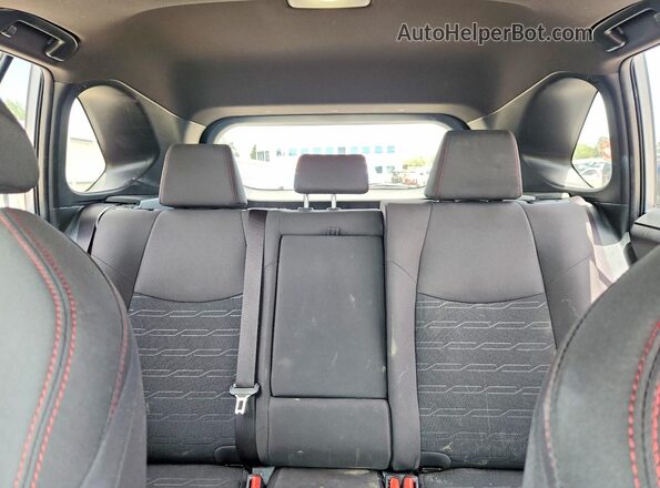 JTMAB3FV2PD132389 2023 TOYOTA RAV4 Silver Հետևի նստատեղերի տեսք