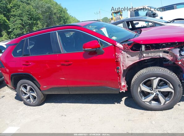 JTMAB3FV3MD022771 2021 TOYOTA RAV4 PRIME Red Widok zestawu wskaźników