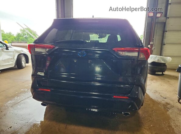 JTMAB3FV3MD036721 2021 TOYOTA RAV4 Black Widok z tyłu