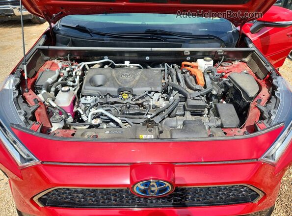 JTMAB3FV3MD057245 2021 TOYOTA RAV4 Red Widok wnętrza z tyłu