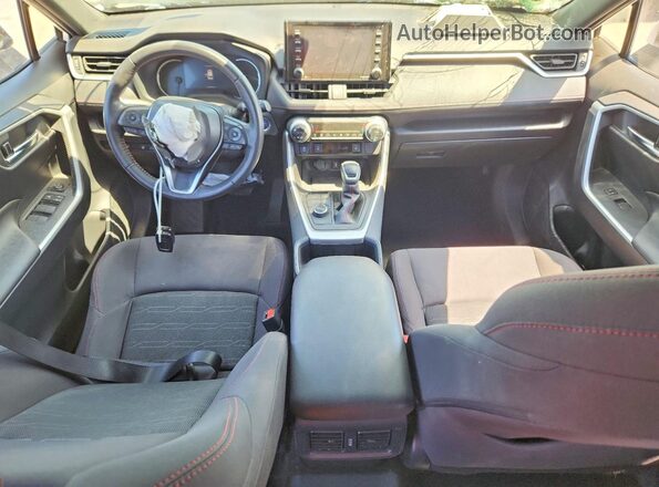 JTMAB3FV7ND091724 2022 TOYOTA RAV4 Белый Вид панели приборов