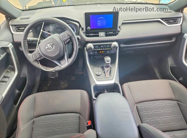 JTMAB3FV7SD236420 2025 TOYOTA RAV4 Gray წინა პანელის ხედი
