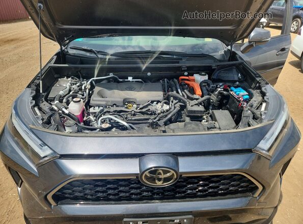 JTMAB3FV7SD236420 2025 TOYOTA RAV4 Gray უკანა სალონის ხედი