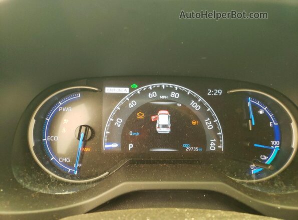 JTMAB3FV8PD113426 2023 TOYOTA RAV4 Серый Вид щитка приборов