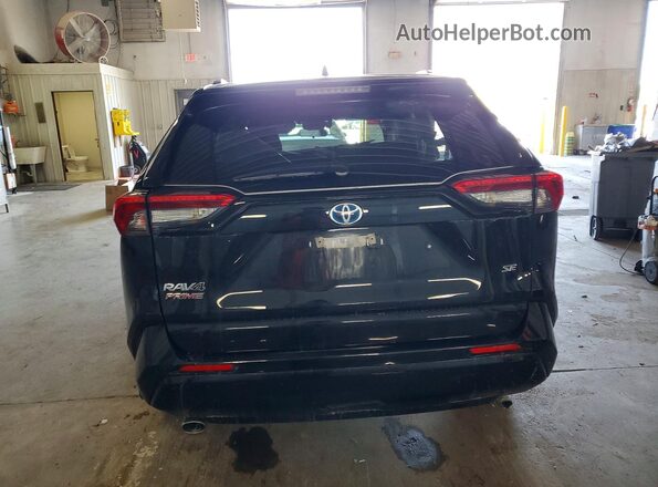 JTMAB3FVXMD063284 2021 TOYOTA RAV4 Black Rear view