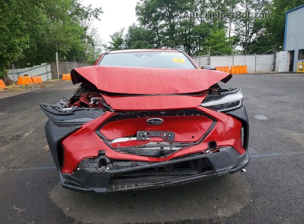 JTMABABA1RA055607 2024 SUBARU SOLTERRA Red Front view
