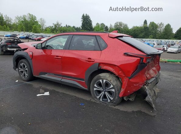 JTMABABA1RA055607 2024 SUBARU SOLTERRA Red Rear left