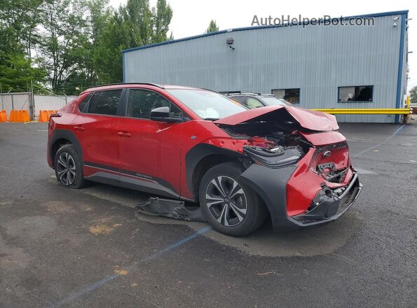 JTMABABA1RA055607 2024 SUBARU SOLTERRA Red Front right