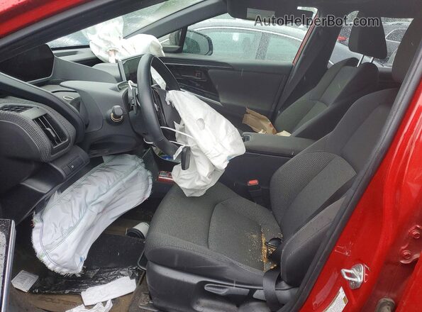 JTMABABA1RA055607 2024 SUBARU SOLTERRA Red Front interior view