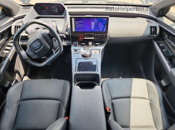JTMABABA2RA052893 2024 SUBARU SOLTERRA Черный Вид панели приборов