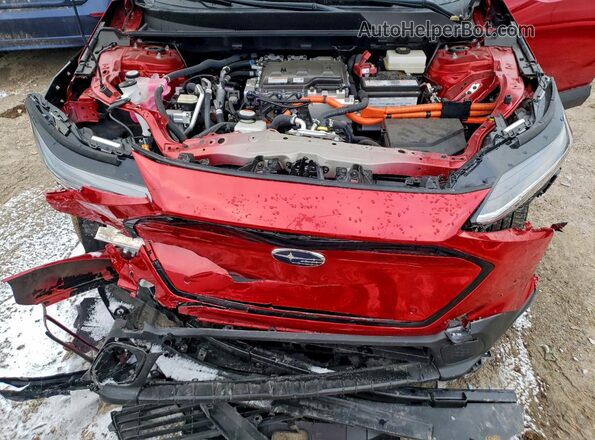 JTMABABA2SA096561 2025 SUBARU SOLTERRA Red Շարժիչի բաժամունքի տեսք