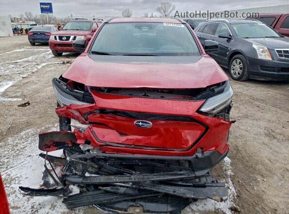 JTMABABA2SA096561 2025 SUBARU SOLTERRA Red Դիմացի տեսք
