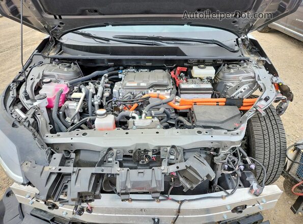 JTMABABA2SA100141 2025 SUBARU SOLTERRA Gray ძრავის განყოფილების ხედი