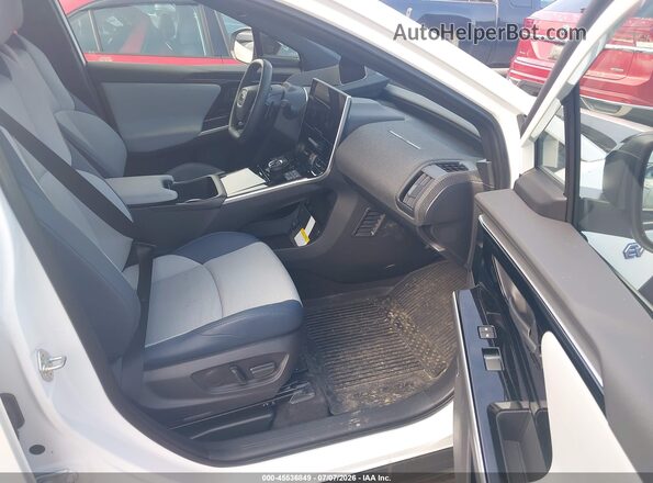 JTMABABA2SA107073 2025 SUBARU SOLTERRA White წინა სალონის ხედი