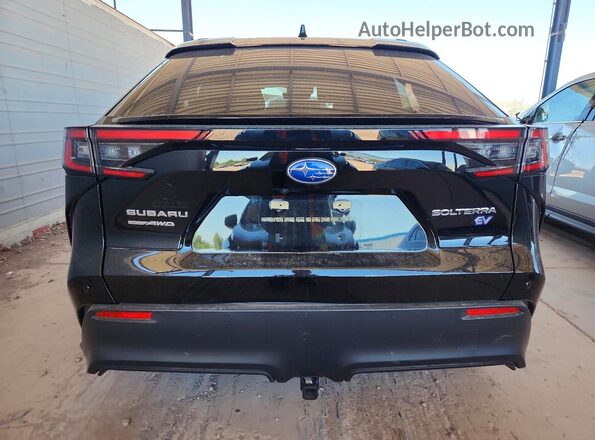 JTMABABA3RA055656 2024 SUBARU SOLTERRA Black Rear view
