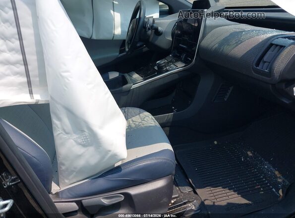 JTMABABA5PA006794 2023 SUBARU SOLTERRA Черный Вид салона спереди