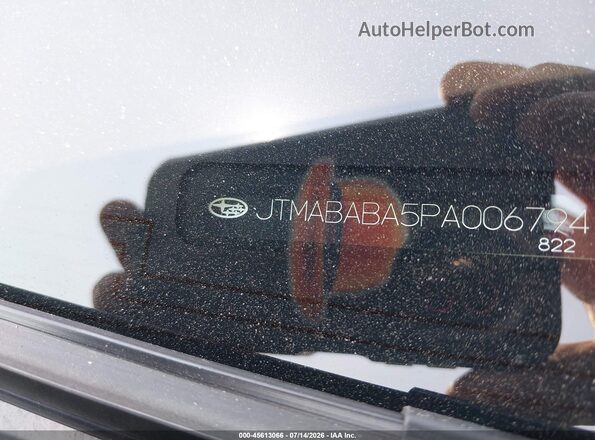 JTMABABA5PA006794 2023 SUBARU SOLTERRA Черный Вид подкапотного пространства