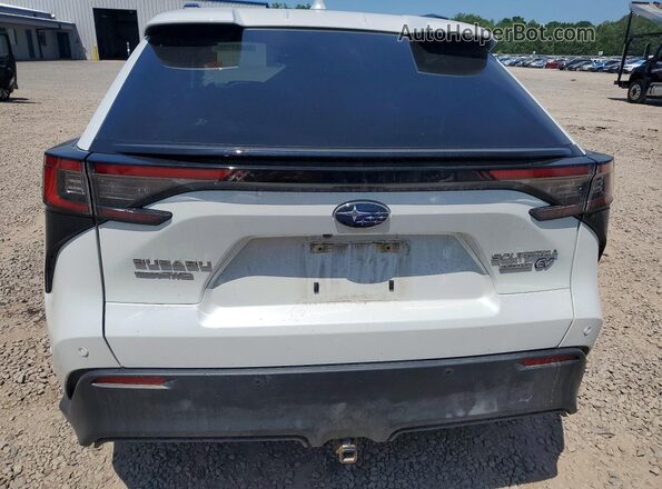 JTMABABA6PA008845 2023 SUBARU SOLTERRA White Հետևի տեսք
