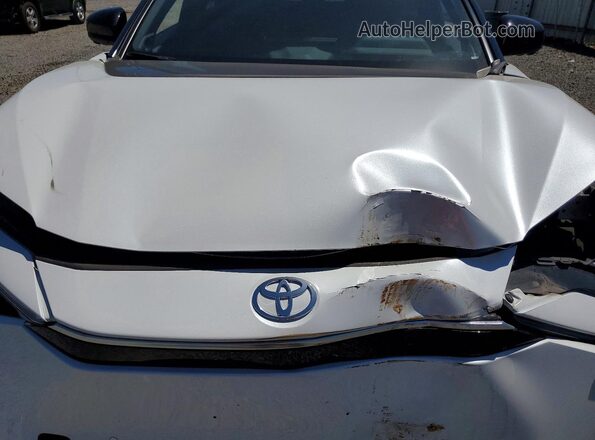 JTMABABA7PA001337 2023 TOYOTA BZ4X White Вид підкапотного простору