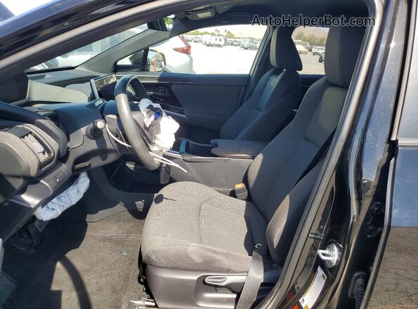 JTMABABA7RA068197 2024 SUBARU SOLTERRA Черный Вид салона спереди