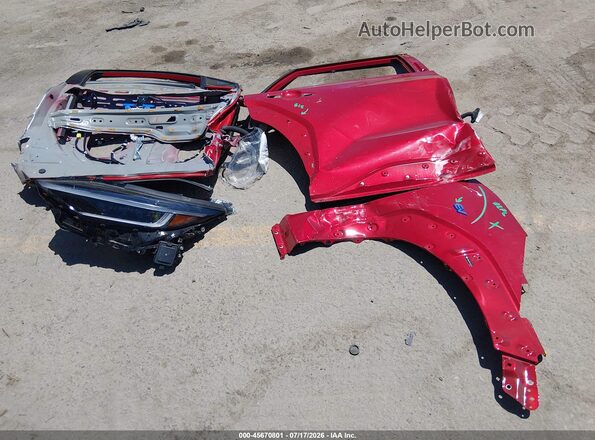 JTMABABA8RA069276 2024 SUBARU SOLTERRA Red Vista del cuadro de instrumentos