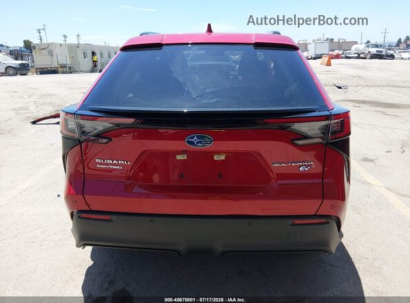 JTMABABA8RA069276 2024 SUBARU SOLTERRA Red 