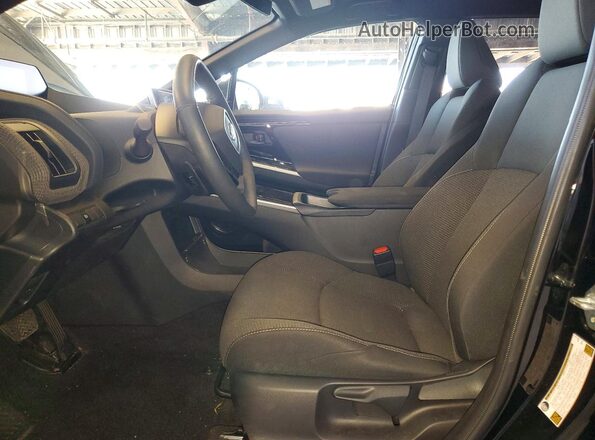 JTMABABA9SA099568 2025 SUBARU SOLTERRA Черный Вид салона спереди