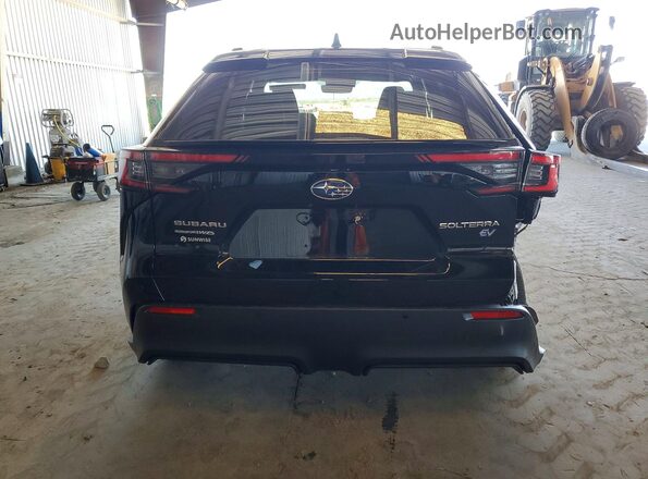 JTMABABA9SA099568 2025 SUBARU SOLTERRA Черный Вид сзади