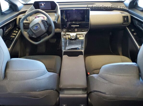JTMABABA9SA099568 2025 SUBARU SOLTERRA Черный Вид панели приборов