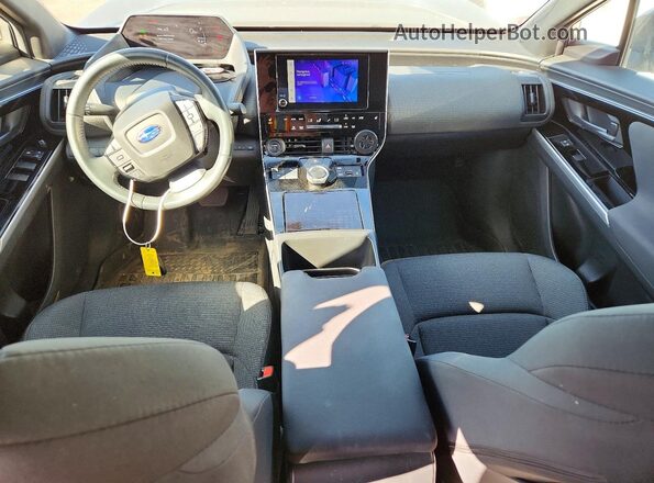 JTMABABAXPA042285 2023 SUBARU SOLTERRA Charcoal Widok deski rozdzielczej