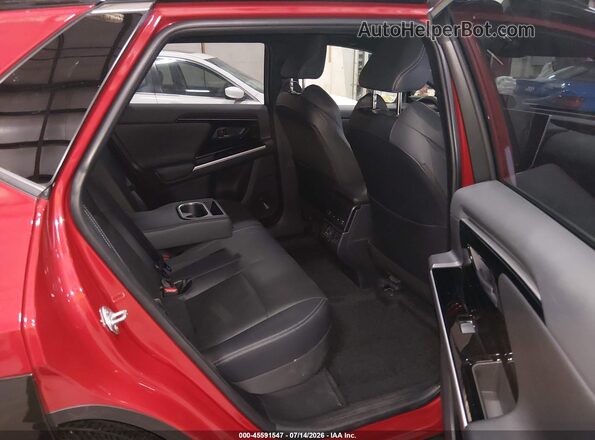JTMABACA0RA074101 2024 TOYOTA BZ4X Red VIN კოდის სტიკერის ხედი