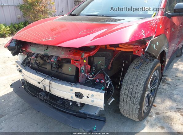 JTMABACA0RA087012 2024 TOYOTA BZ4X Red Vista frontal