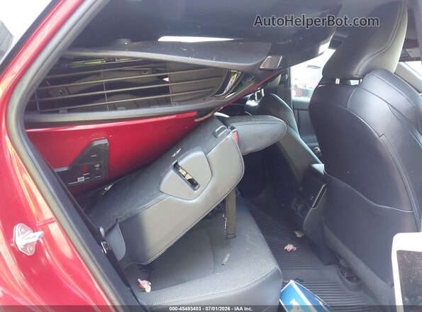 JTMABACA0RA087012 2024 TOYOTA BZ4X Red Vista de la etiqueta del VIN